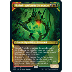 (Foil) Multicolore - Phylath, sculpteur de monde (V2, Showcase Frame) (R) [ZNR]