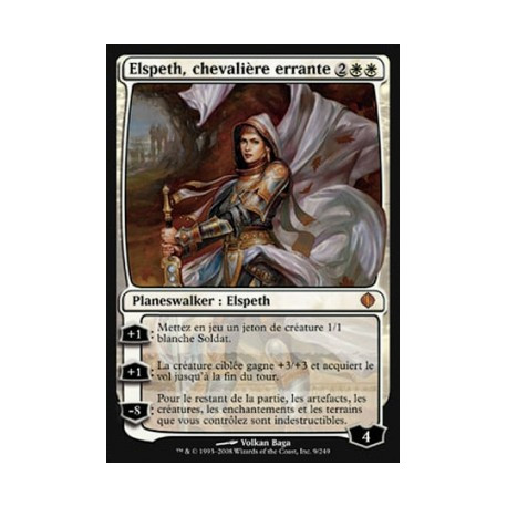 (Foil) Blanche - Elspeth, chevalière errante (M) [ALA]