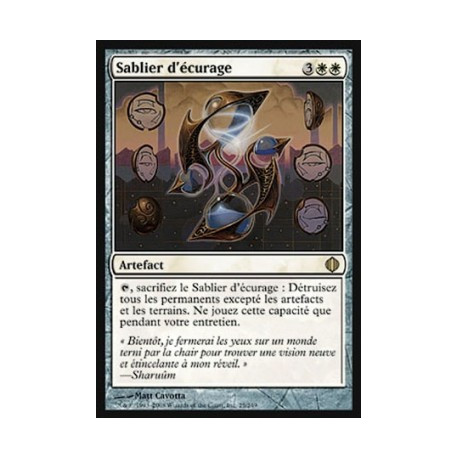 (Foil) Blanche - Sablier d'écurage (R) [ALA]