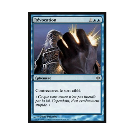 (Foil) Bleue - Révocation (Annuler) (C) [ALA]