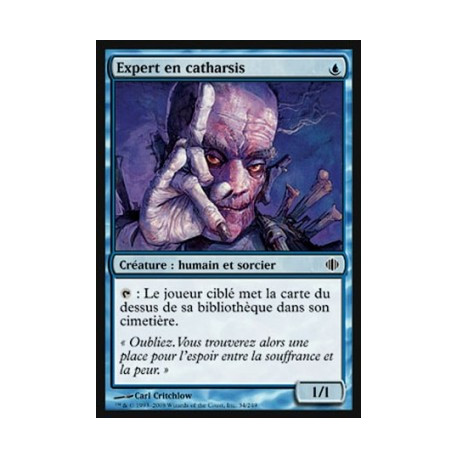 (Foil) Bleue - Expert en catharsis (C) [ALA]