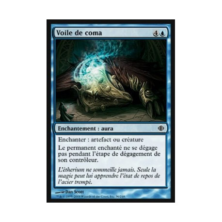(Foil) Bleue - Voile de coma (C) [ALA]