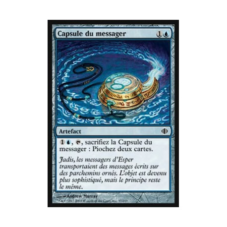 (Foil) Bleue - Capsule du messager (C) [ALA]