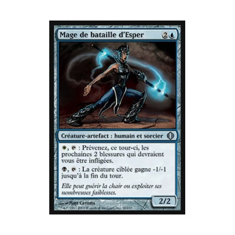 (Foil) Bleue - Mage de bataille d'Esper (U) [ALA]