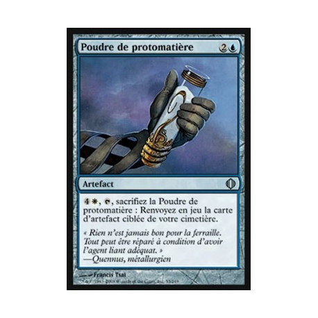 (Foil) Bleue - Poudre de protomatière (U) [ALA]
