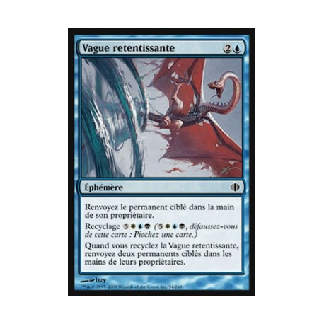 (Foil) Bleue - Vague retentissante (C) [ALA]