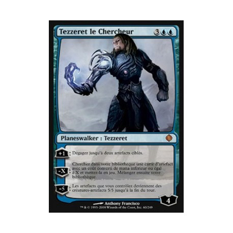 (Foil) Bleue - Tezzeret le Chercheur (M) [ALA]