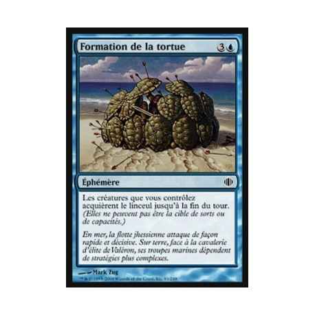 (Foil) Bleue - Formation de la tortue (C) [ALA]