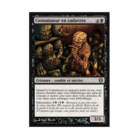 (Foil) Noire - Connaisseur en cadavres (U) [ALA]