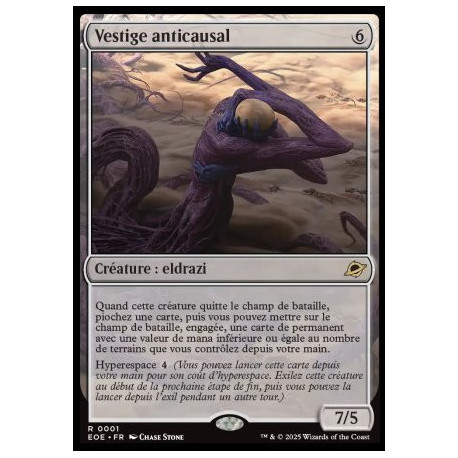 (Foil) Incolore - Vestige anticausal (R) [EOE]