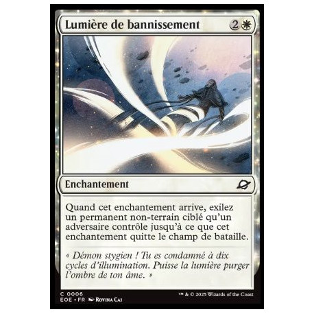 (Foil) Blanche - Lumière de bannissement (C) [EOE]
