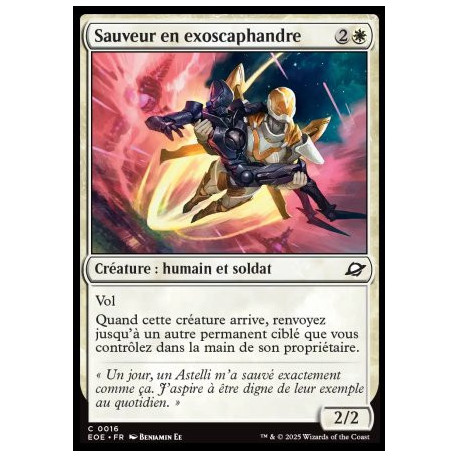 (Foil) Blanche - Sauveur en exoscaphandre (C) [EOE]