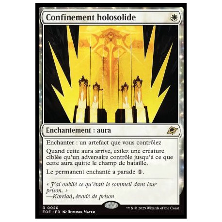 (Foil) Blanche - Confinement holosolide (R) [EOE]
