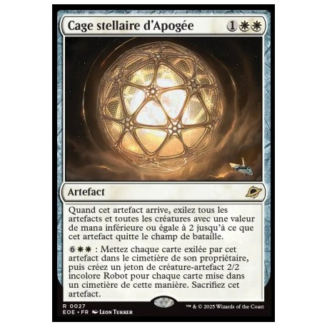 (Foil) Blanche - Cage stellaire d'Apogée (R) [EOE]