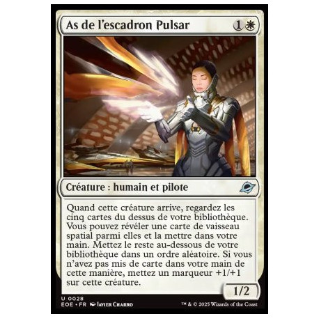 (Foil) Blanche - As de l'escadron Pulsar (U) [EOE]