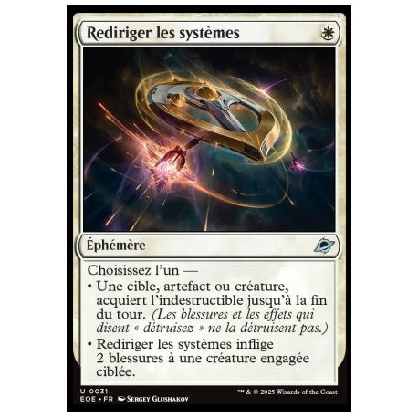 (Foil) Blanche - Rediriger les systèmes (U) [EOE]