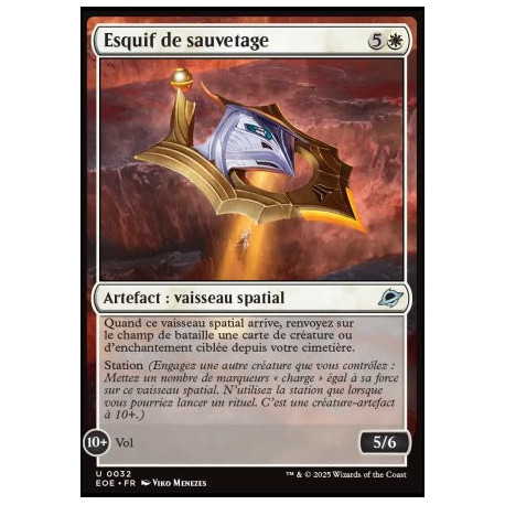 (Foil) Blanche - Esquif de sauvetage (U) [EOE]