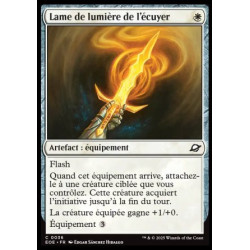 (Foil) Blanche - Lame de lumière de l'écuyer (C) [EOE]