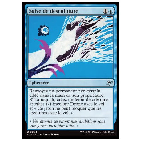 (Foil) Bleue - Salve de désculpture (U) [EOE]