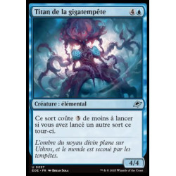 (Foil) Bleue - Titan de la gigatempête (U) [EOE]