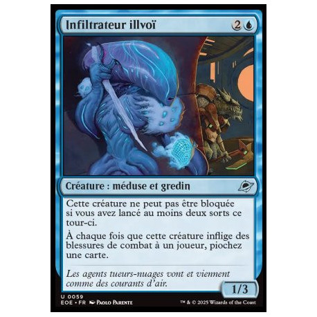 (Foil) Bleue - Infiltrateur illvoï (U) [EOE]