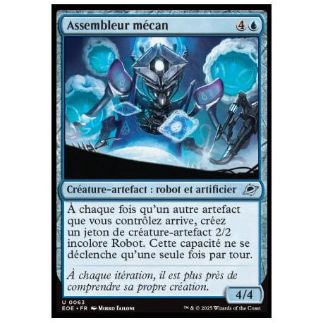 (Foil) Bleue - Assembleur mécan (U) [EOE]