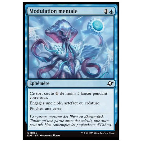 (Foil) Bleue - Modulation mentale (C) [EOE]