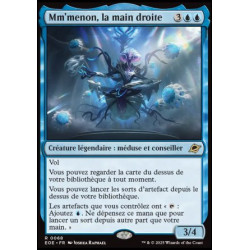 (Foil) Bleue - Mm'menon, la main droite (V1) (R) [EOE]