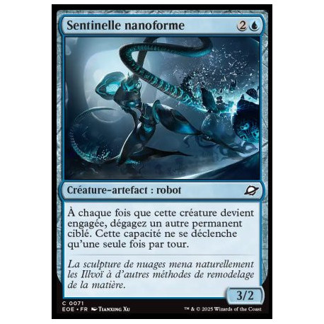 (Foil) Bleue - Sentinelle nanoforme (C) [EOE]