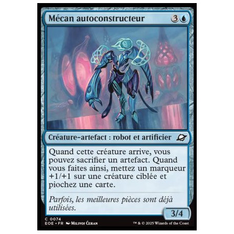 (Foil) Bleue - Mécan autoconstructeur (C) [EOE]