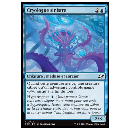 (Foil) Bleue - Cryologue sinistre (C) [EOE]