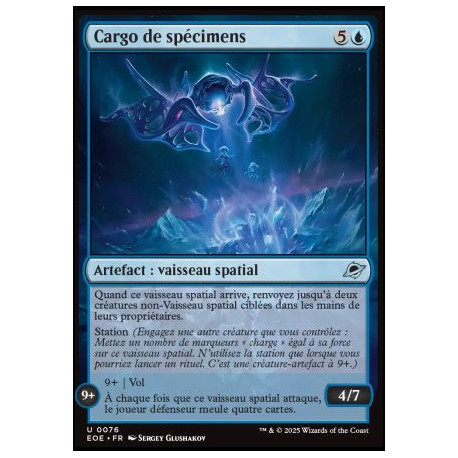 (Foil) Bleue - Cargo de spécimens (U) [EOE]