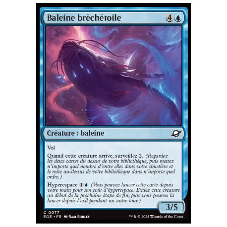 (Foil) Bleue - Baleine brèchétoile (C) [EOE]