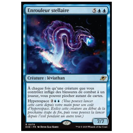 (Foil) Bleue - Enrouleur stellaire (V1) (R) [EOE]