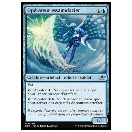 (Foil) Bleue - Opérateur essaimdacier (U) [EOE]