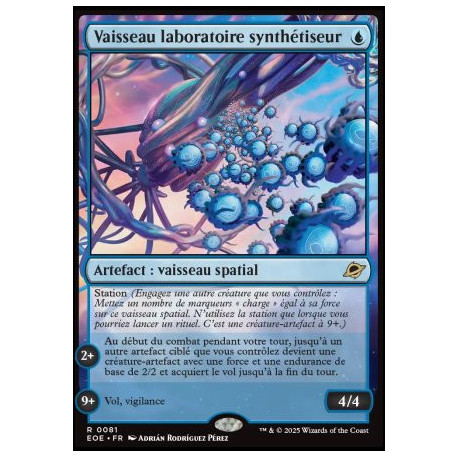 (Foil) Bleue - Vaisseau laboratoire synthétiseur (R) [EOE]