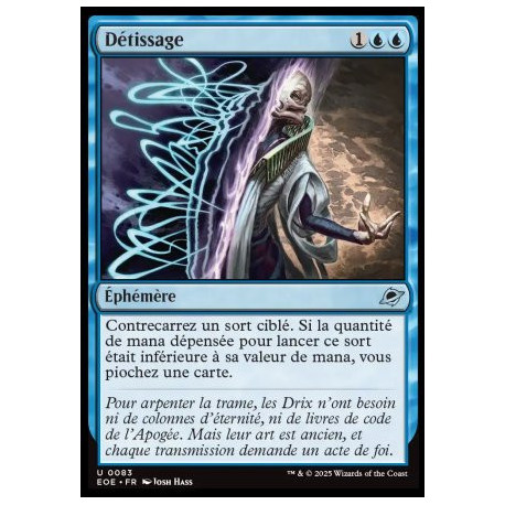 (Foil) Bleue - Détissage (U) [EOE]