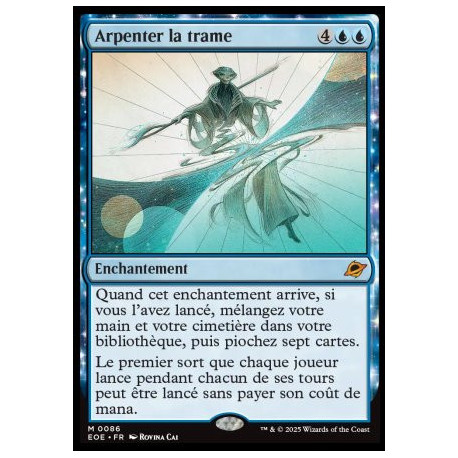 (Foil) Bleue - Arpenter la trame (M) [EOE]