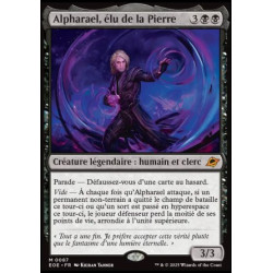 (Foil) Noire - Alpharael, élu de la Pierre (V1) (M) [EOE]