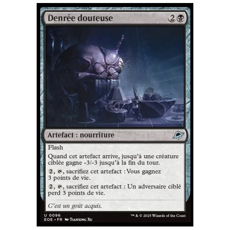 (Foil) Noire - Denrée douteuse (U) [EOE]