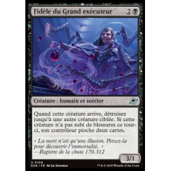 (Foil) Noire - Fidèle du Grand exécuteur (U) [EOE]