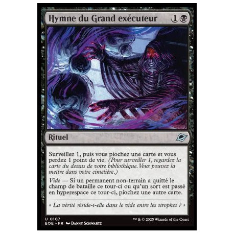 (Foil) Noire - Hymne du Grand exécuteur (U) [EOE]