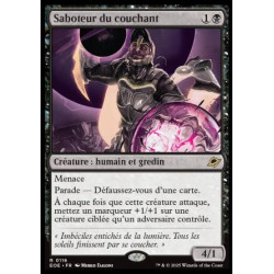 (Foil) Noire - Saboteur du couchant (R) [EOE]