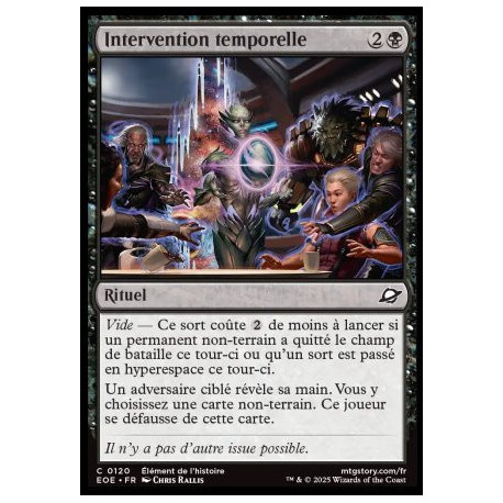(Foil) Noire - Intervention temporelle (C) [EOE]