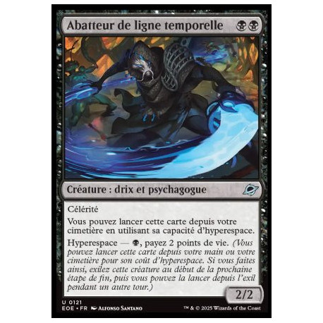 (Foil) Noire - Abatteur de ligne temporelle (U) [EOE]