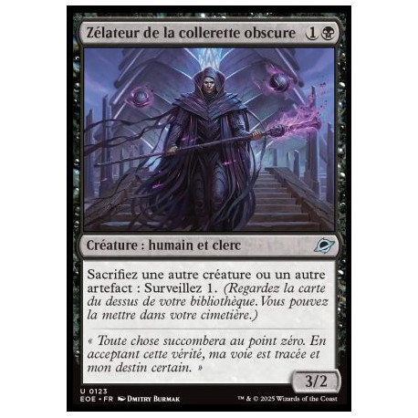 (Foil) Noire - Zélateur de la collerette obscure (U) [EOE]