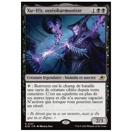 (Foil) Noire - Xu-Ifit, ostéoharmoniste (V1) (R) [EOE]