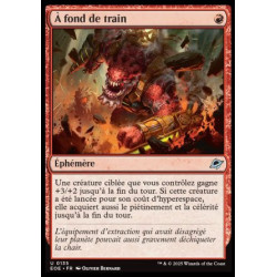(Foil) Rouge - À fond de train (U) [EOE]