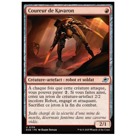 (Foil) Rouge - Coureur de Kavaron (U) [EOE]