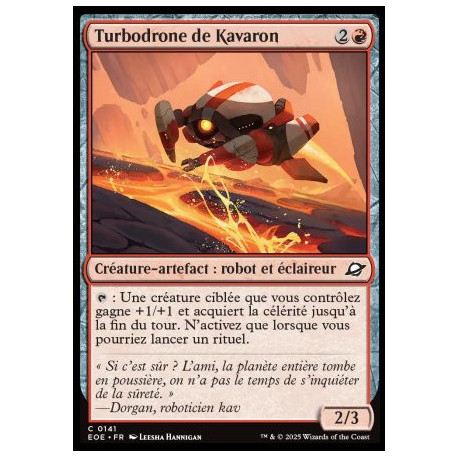 (Foil) Rouge - Turbodrone de Kavaron (C) [EOE]